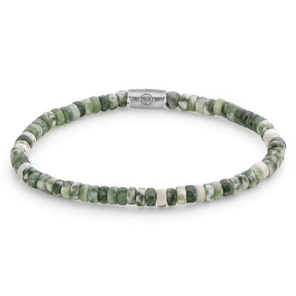 Rebel and Rose Slices - The Green Deal 4mm Bracelet-PEROZ Accessories