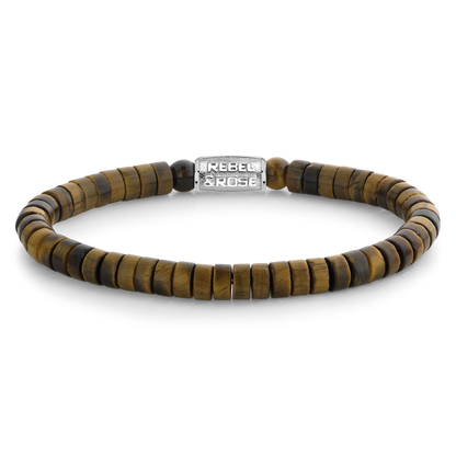 Rebel and Rose Slices - Tiger Lily 6mm Bracelet-PEROZ Accessories