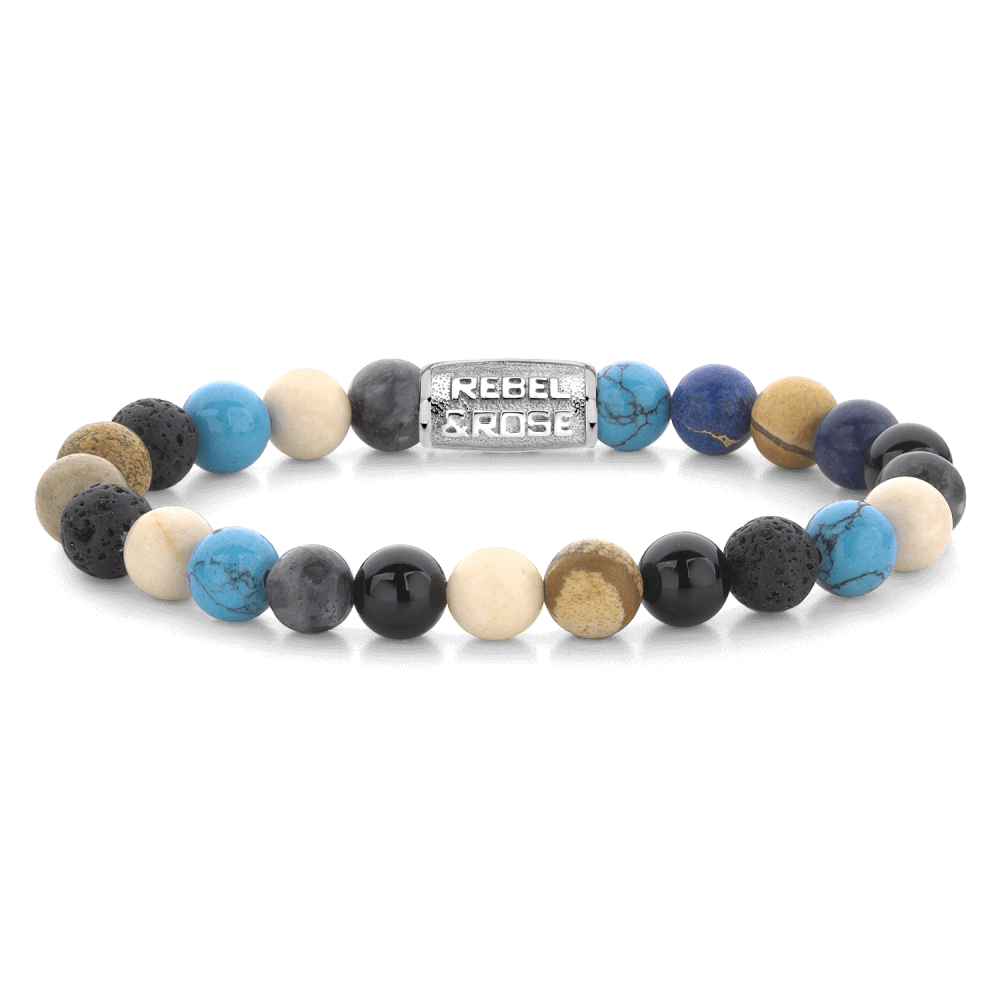 Rebel and Rose Summer Breeze 8mm Bracelet-PEROZ Accessories