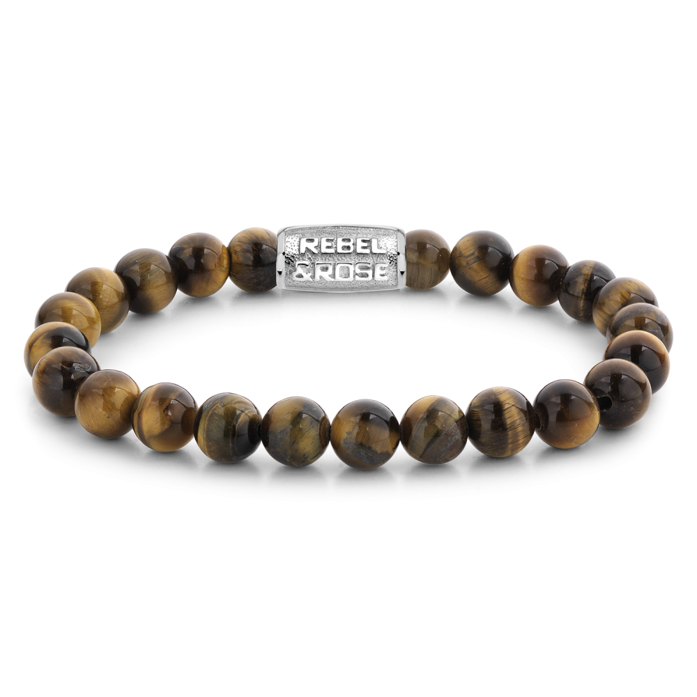 Rebel and Rose Tiger Lily 8mm Bracelet-PEROZ Accessories