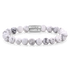 Rebel and Rose Virgin White 8mm Bracelet-PEROZ Accessories