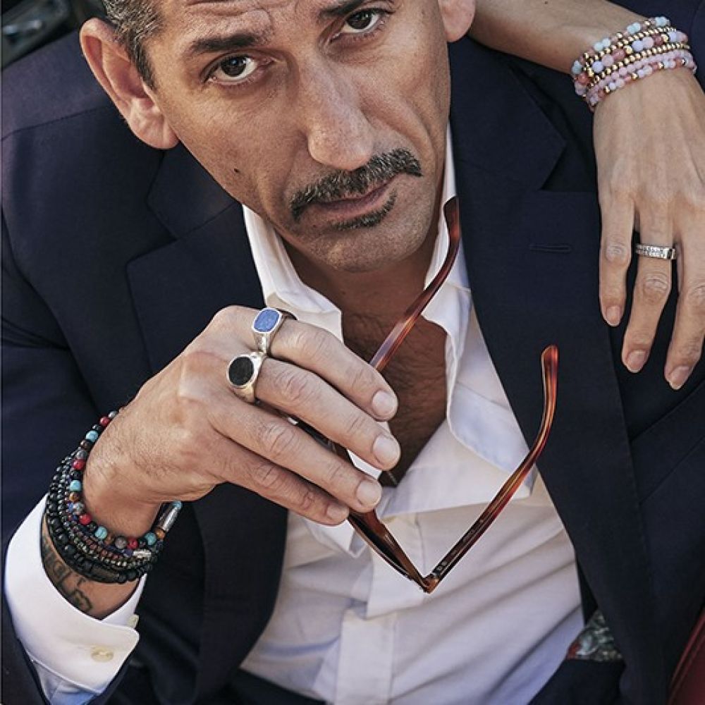 Rebel and RoseRing Square Lapis-PEROZ Accessories