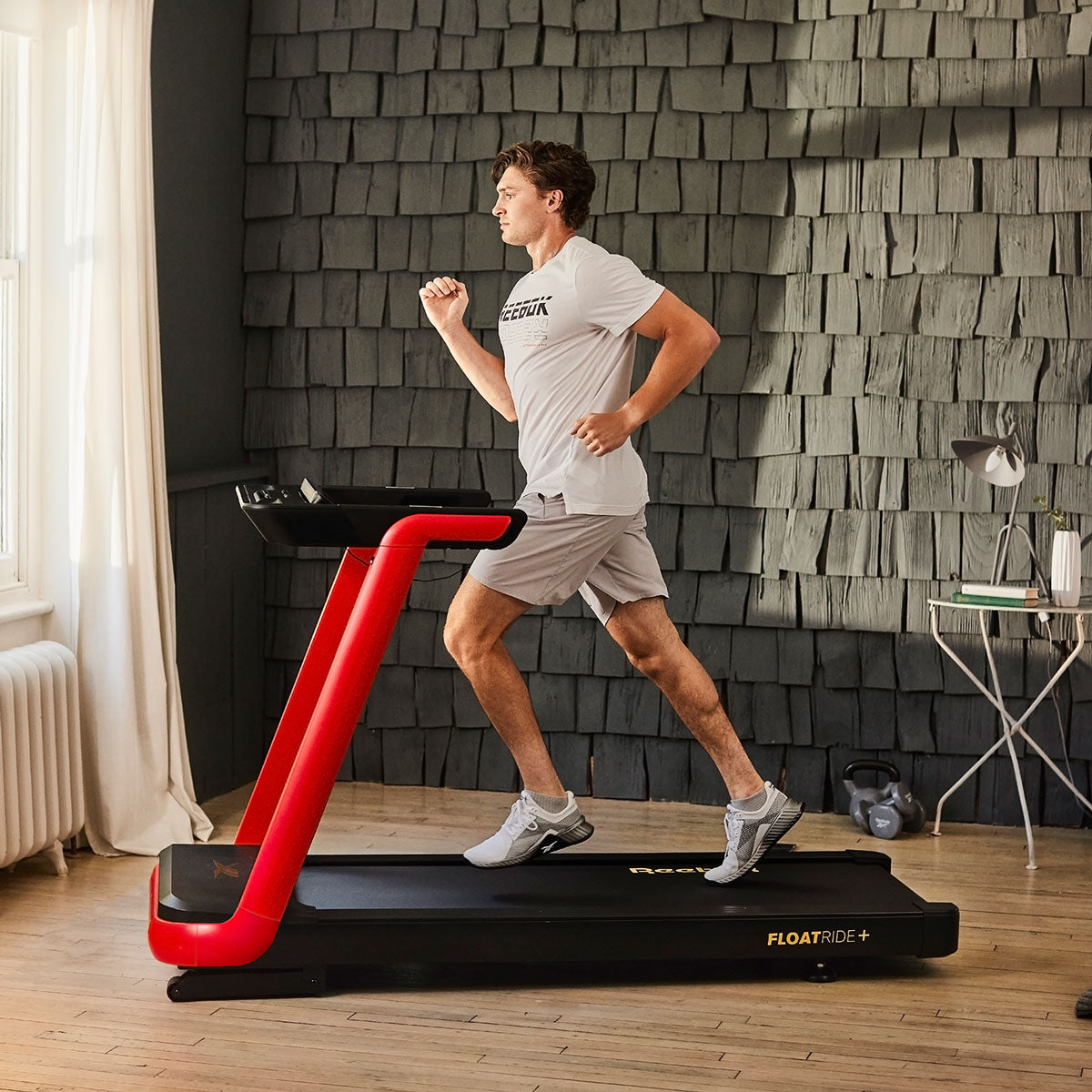 Reebok FR30z Floatride Treadmill in Red-Walking Pad-PEROZ Accessories
