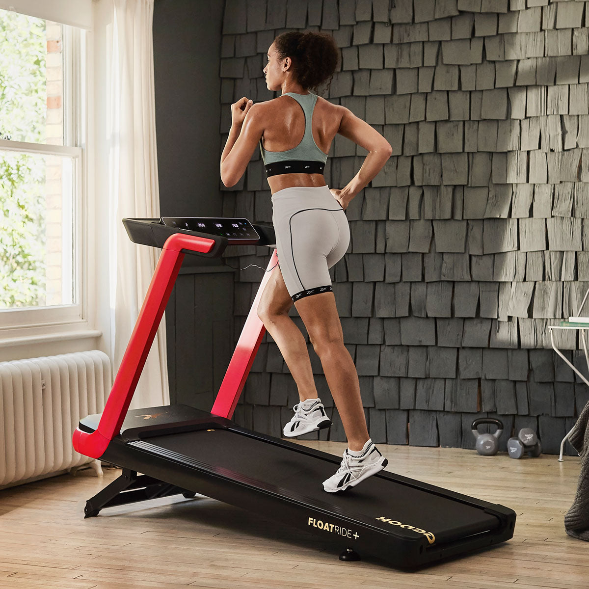 Reebok FR30z Floatride Treadmill in Red-Walking Pad-PEROZ Accessories