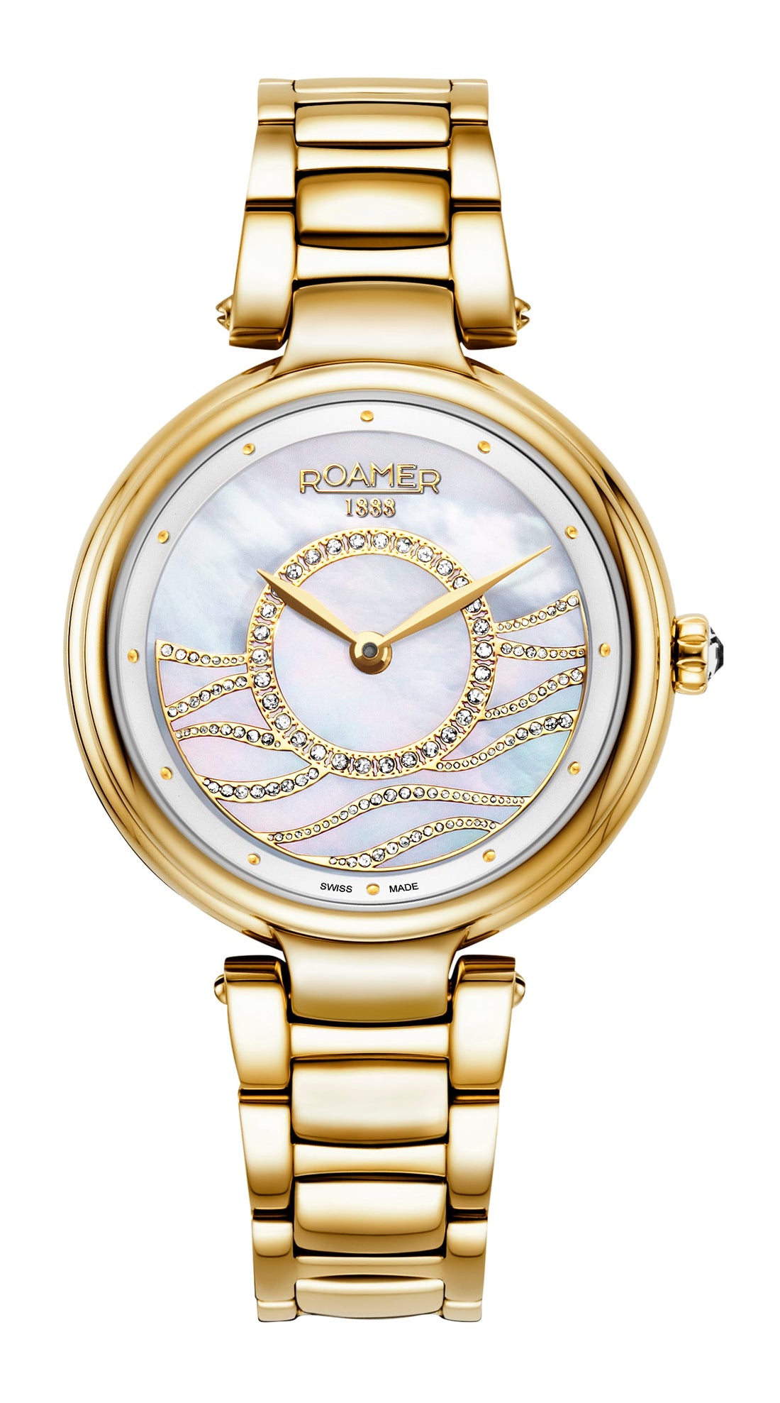 Roamer Lady Mermaid Gold Watch-PEROZ Accessories