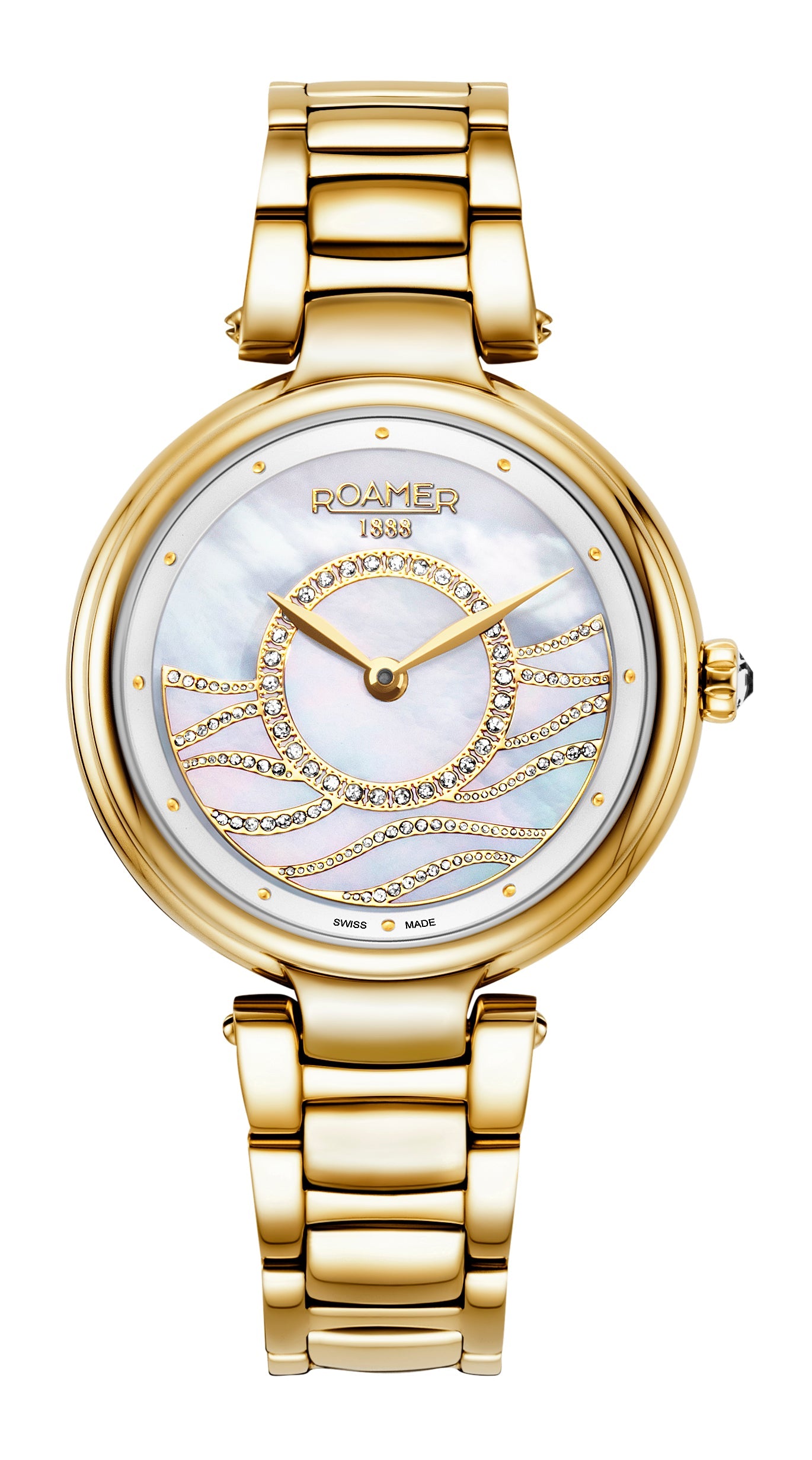 Roamer Lady Mermaid Gold Watch-PEROZ Accessories