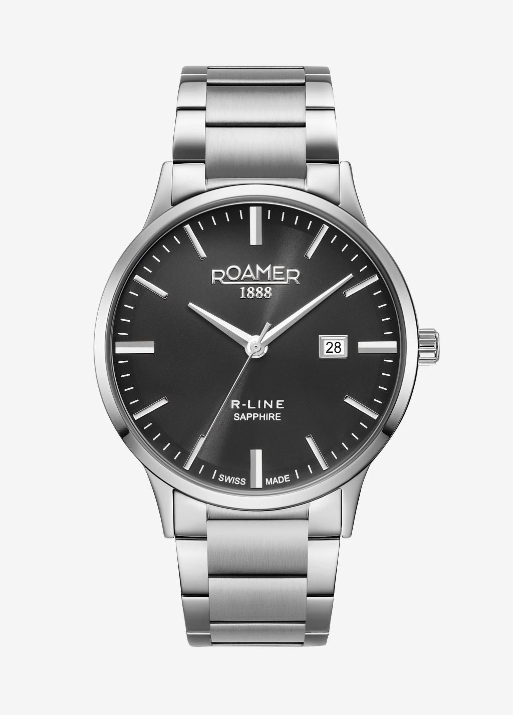 Roamer R-Line Classic Black Dial Watch-PEROZ Accessories