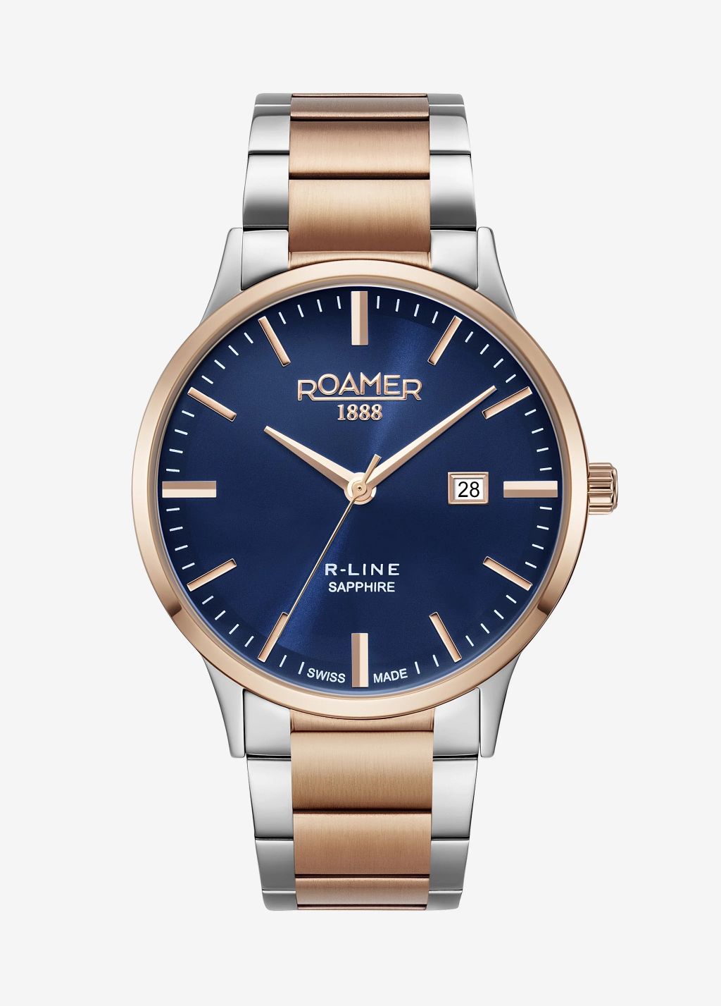 Roamer R-Line Classic Two-Tone Watch-PEROZ Accessories