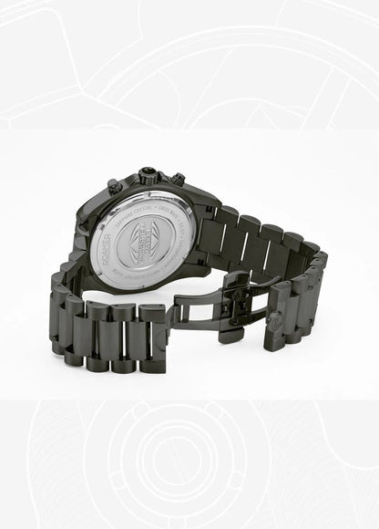 Roamer Rockshell Mark III Chrono Black Watch-PEROZ Accessories
