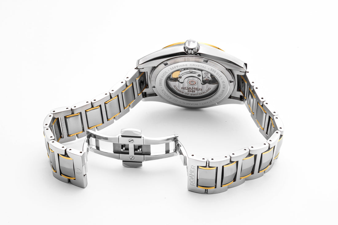 Roamer Swiss Made Searock Automatic Green Watch-PEROZ Accessories