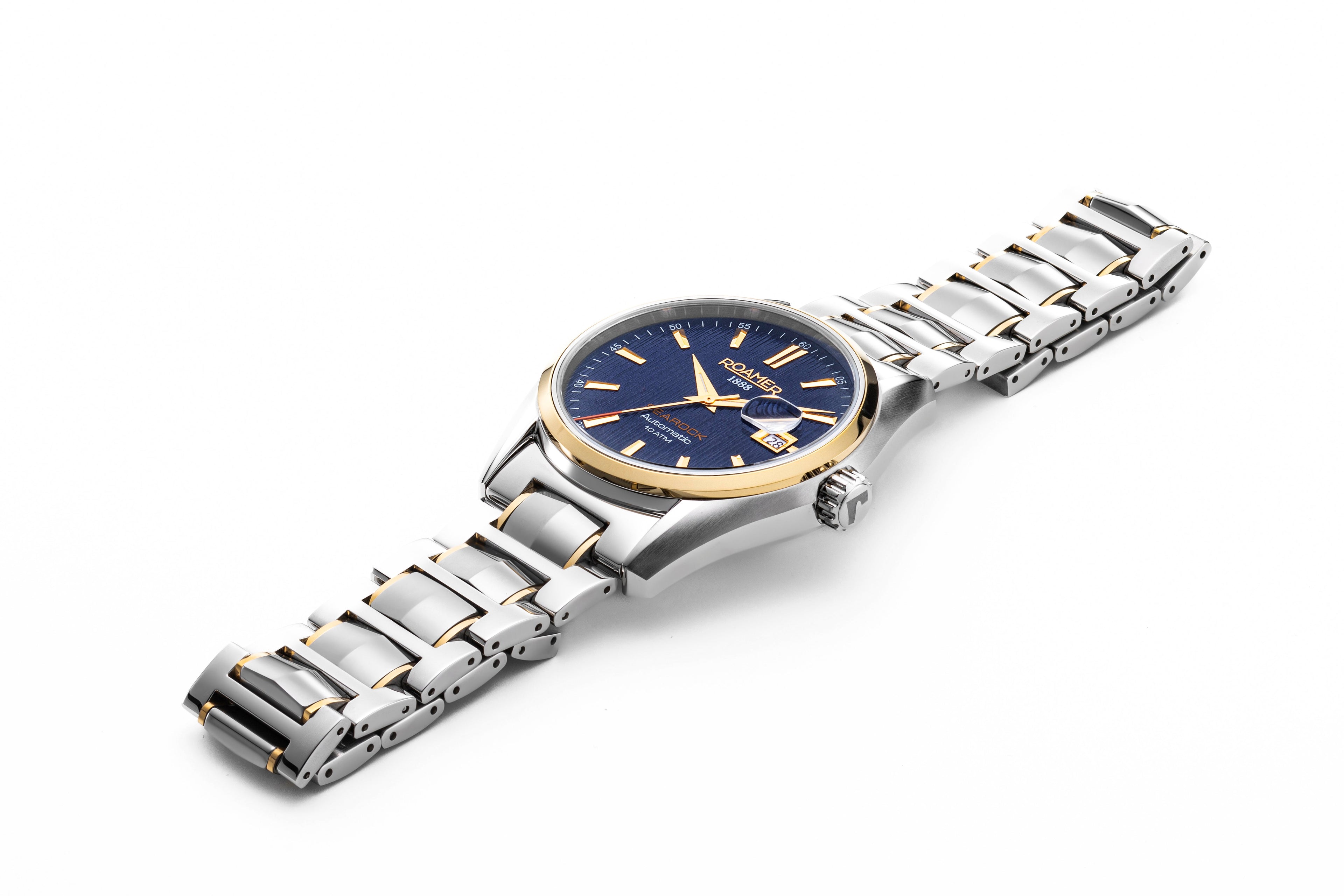 Roamer Swiss Made Searock Automatic Green Watch-PEROZ Accessories