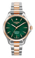 Roamer Swiss Made Sportivo Diamond Two Tone Green Watch-PEROZ Accessories