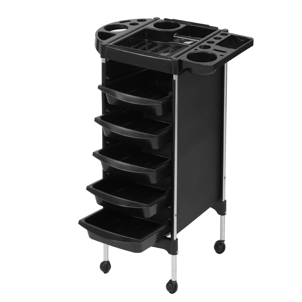 Embellir Salon Trolley Cart Spa Beauty Rolling Tray Hairdressing Storage 6 Tiers-Tools &gt; Tools Storage &gt; Utility Trolleys-PEROZ Accessories