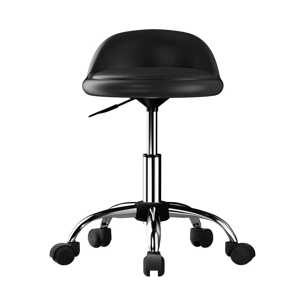 Artiss Salon Stool Swivel Chair Backrest Chairs-Furniture &gt; Bar Stools &amp; Chairs-PEROZ Accessories