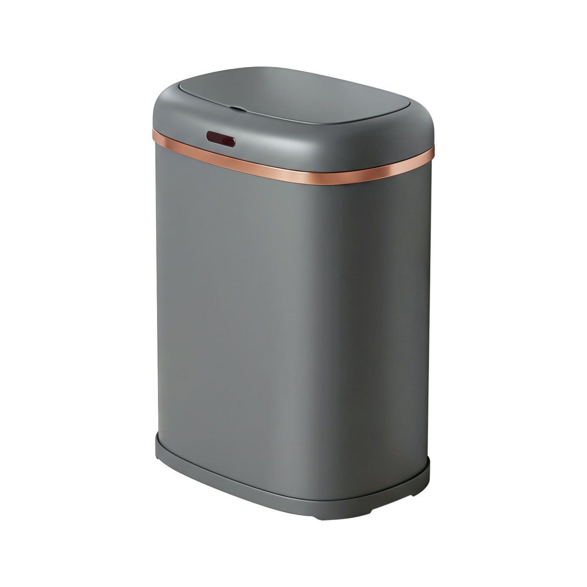 Devanti 38L Motion Sensor Bin Rubbish Automatic Grey-Home &amp; Garden > Kitchen Bins-PEROZ Accessories