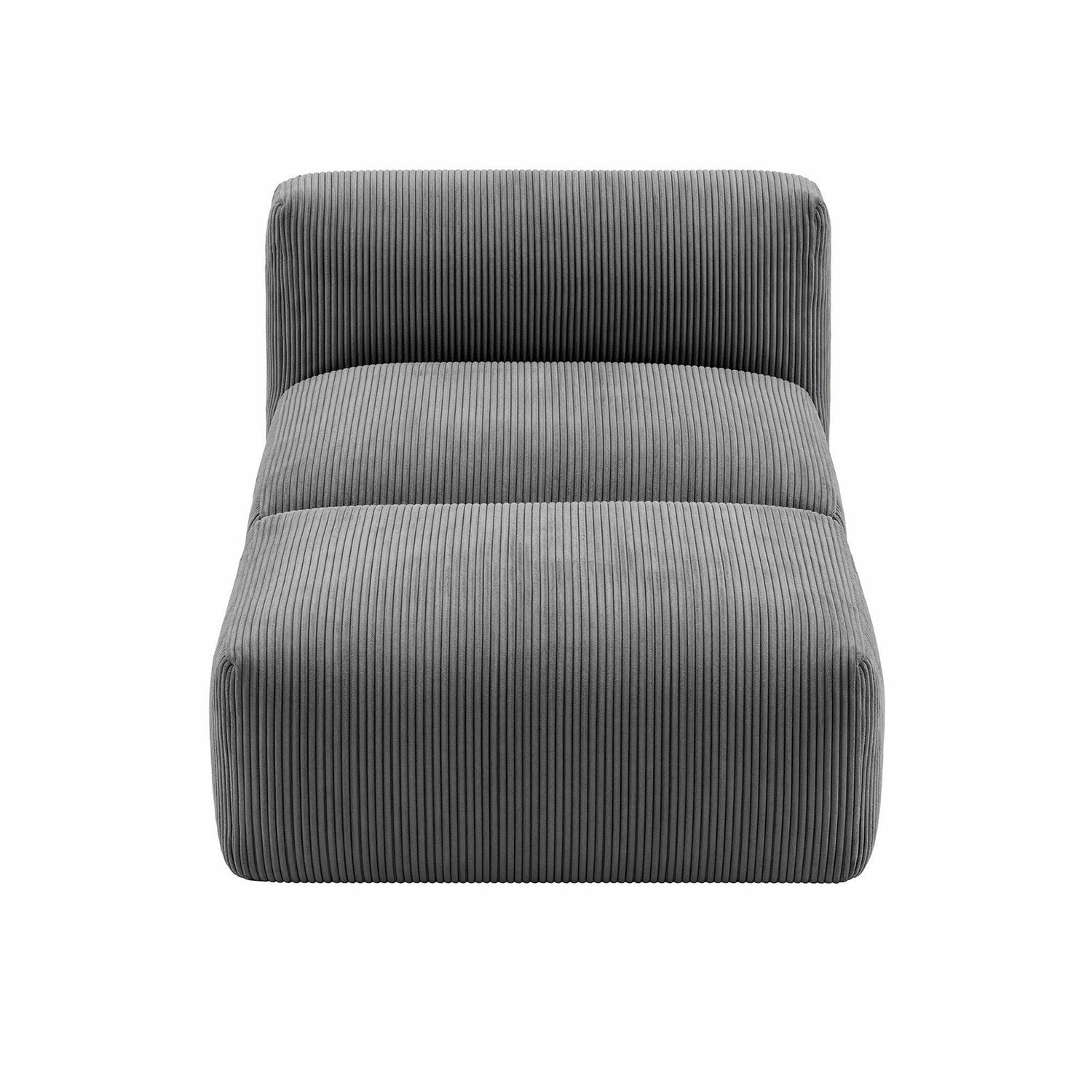 Artiss Foldable Bean Bag Sofa Bed Cloud Couch Boneless Floor Lounger Chair Grey