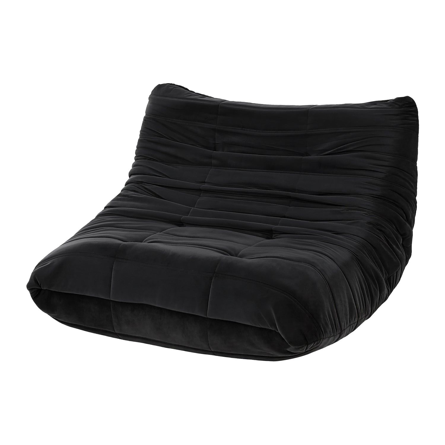 Artiss Lazy Sofa 2 Seaters Accent Caterpillar Chair Floor Couch Armless Lounge-Furniture > Sofas > Sofas &amp; Sofa Beds-PEROZ Accessories