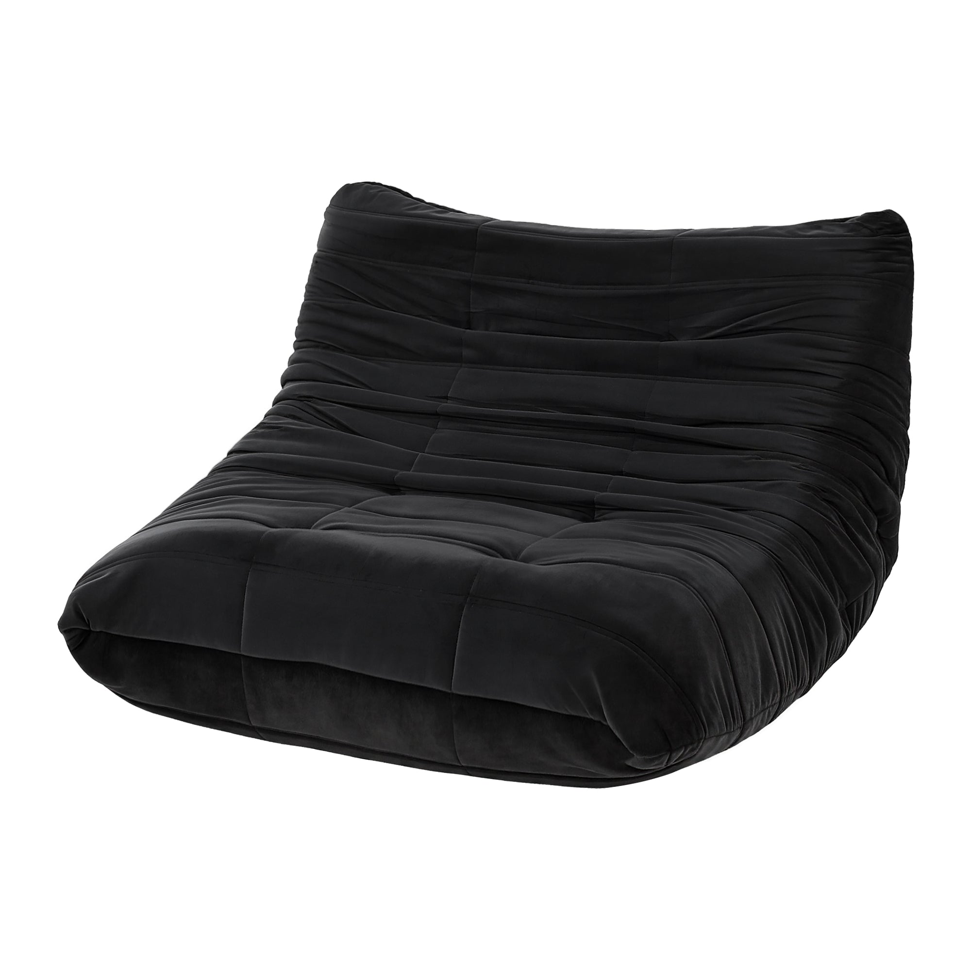 Artiss Lazy Sofa 2 Seaters Accent Caterpillar Chair Floor Couch Armless Lounge-Furniture > Sofas > Sofas &amp; Sofa Beds-PEROZ Accessories