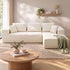 Artiss Modular Sectional Sofa 4-Seater L-Shaped Boneless Sofa Bed Chaise Lounge-Furniture > Sofas > Sofas & Sofa Beds-PEROZ Accessories