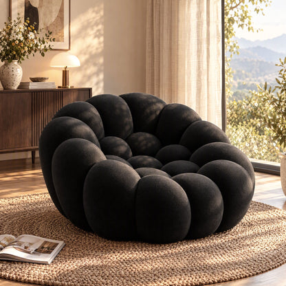 Artiss Bubble Floor Sofa Lazy Couch Single Lounge Chair Reading Accent Chairs-Furniture > Sofas > Sofas &amp; Sofa Beds-PEROZ Accessories