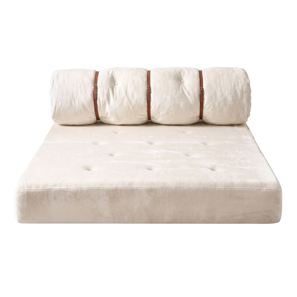 Artiss Convertible Sofa Bed Roll-Up Sleeper Chair Fold Out Couch Floor Lounge-Furniture > Sofas > Sofas &amp; Sofa Beds-PEROZ Accessories