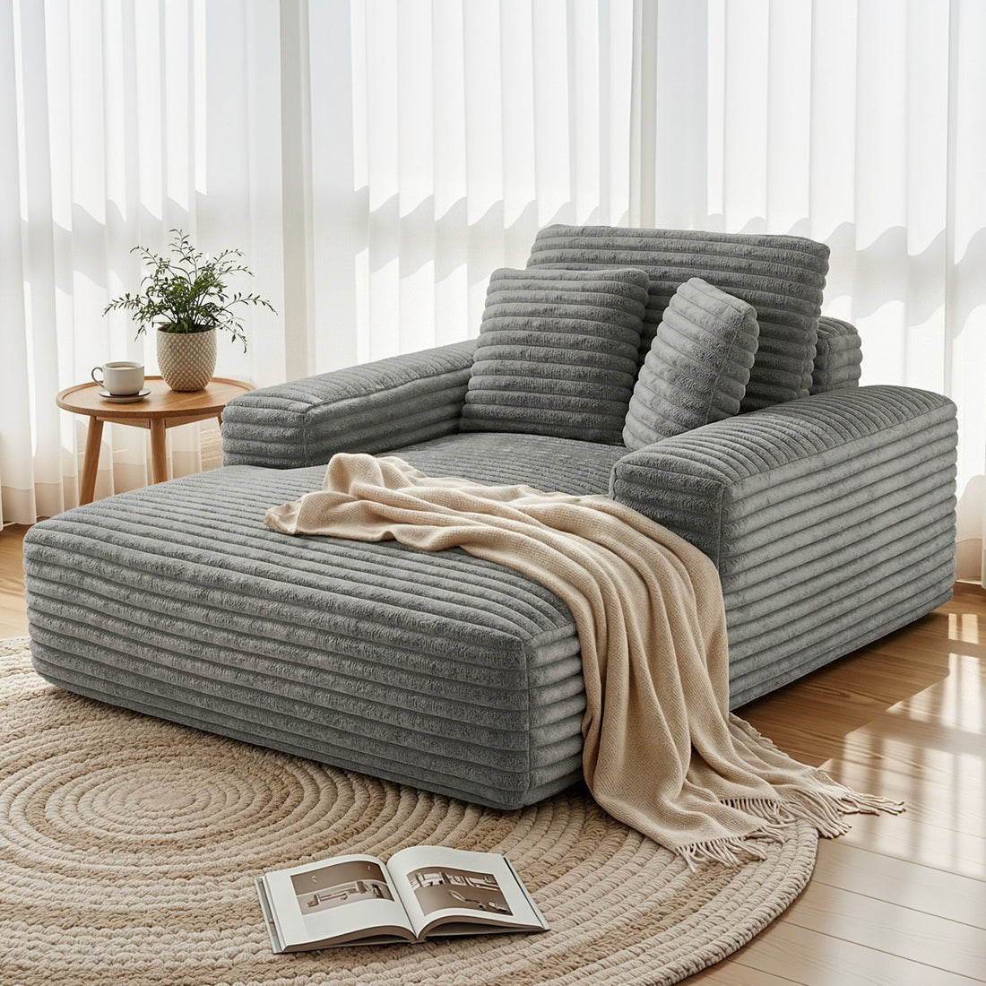 Artiss Sofa Bed Lounge Chair Recliner Couch Reading Chairs Sleeper Cloud Sofas-Furniture > Sofas > Sofas &amp; Sofa Beds-PEROZ Accessories