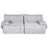 Artiss 2 Seater Sofa Modular Sectional Sofas Couch Bed No Assembly Living Room Grey-Furniture > Sofas > Sofas & Sofa Beds-PEROZ Accessories
