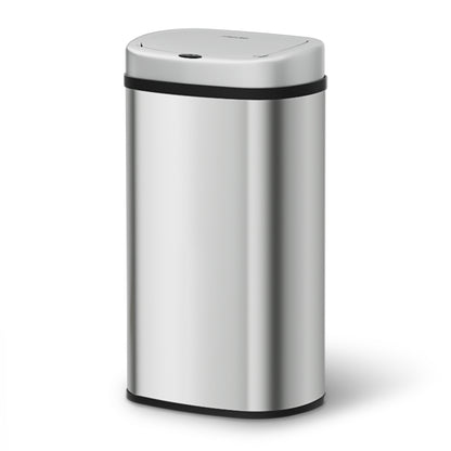 Devanti 60L Sensor Bin Motion Rubbish Automatic Silver-Appliances > Kitchen Appliances-PEROZ Accessories