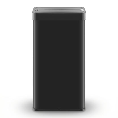 Devanti Rubbish Bin 70L Automatic Sensor Kitchen Bin, Slim Smart Garbage Can Touchless Rectangular with Liner Holder, Fully Closed Lid for Bedroom, Bathroom, Living Room, Black-Home &amp; Garden > Kitchen Bins > Automatic Bins-PEROZ Accessories