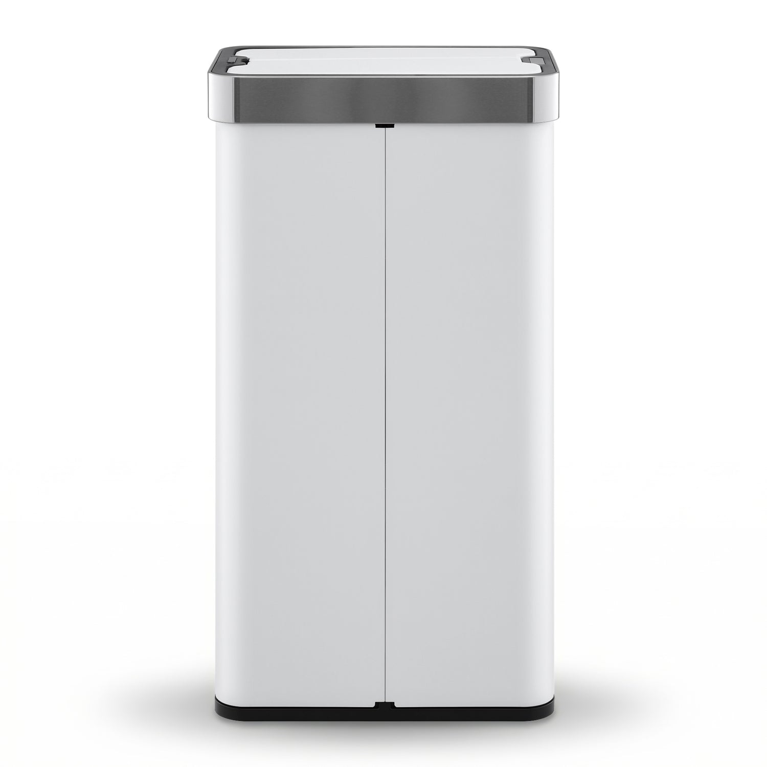 Devanti Rubbish Bin 70L Automatic Sensor Kitchen Bin, Slim Smart Garbage Can Touchless Rectangular with Liner Holder, Fully Closed Lid for Bedroom, Bathroom, Living Room, White-Home &amp; Garden > Kitchen Bins > Automatic Bins-PEROZ Accessories