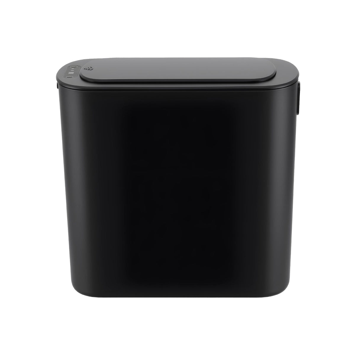 Devanti Automatic Trash Bin with Lid 11L Motion Sensor Kitchen Bin Touchless Garbage Can Modern Black Plastic Slim Rubbish Bin with Liner Holder for Kitchen, Home, Office