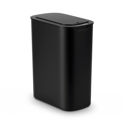 Devanti Automatic Trash Bin with Lid 21L Motion Sensor Kitchen Bin Touchless Garbage Can Modern Black Plastic Slim Rubbish Bin with Liner Holder for Kitchen, Home, Office-Home &amp; Garden > Kitchen Bins > Automatic Bins-PEROZ Accessories