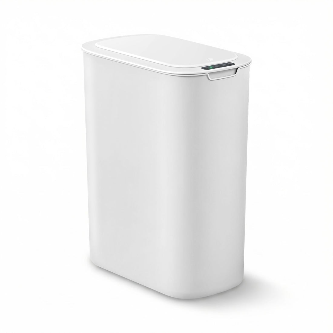 Devanti Automatic Trash Bin with Lid 21L Motion Sensor Kitchen Bin Touchless Garbage Can Plastic Slim Rubbish Bin with Liner Holder for Kitchen, Home, Office, White-Home &amp; Garden > Kitchen Bins > Automatic Bins-PEROZ Accessories