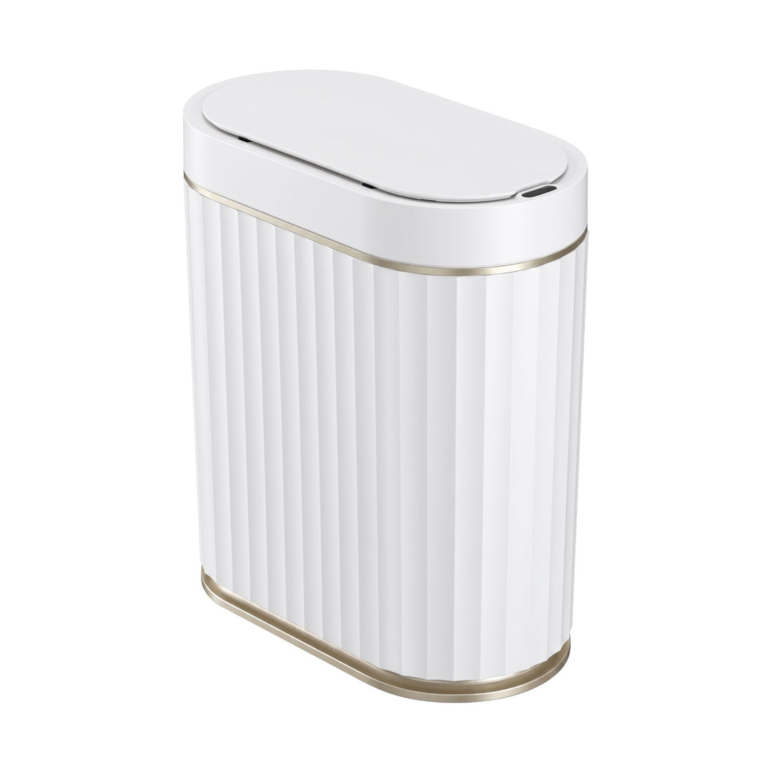 Devanti Sensor Bins 7L Motion Sensor Trash Can Slim Touchless Automatic Waste Bin White-Home &amp; Garden > Kitchen Bins > Automatic Bins-PEROZ Accessories