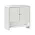 Oikiture Buffet Sideboard Storage Cabinet 2 Doors Cupboard White-Sideboard-PEROZ Accessories