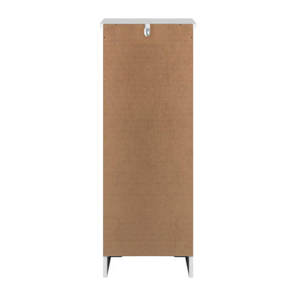 Oikiture 2x Chest of Drawers Storage Cabinet Dresser Tallboy Hamptons-Sideboard-PEROZ Accessories