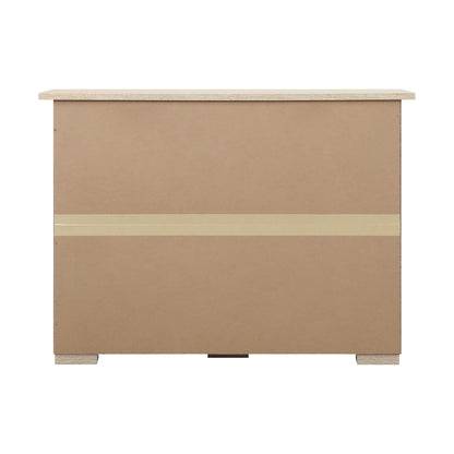 Oikiture Sideboard Buffet Cabinet with Sliding Doors, 86 x 27 x 63cm Hallway Table-Sideboard-PEROZ Accessories