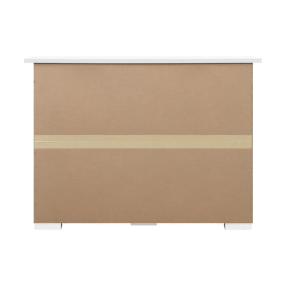 Oikiture Sideboard Buffet Side Hallway Table Floor Cabinets Desk Storage Cupboard Shelf Home Furniture _White-Sideboard-PEROZ Accessories