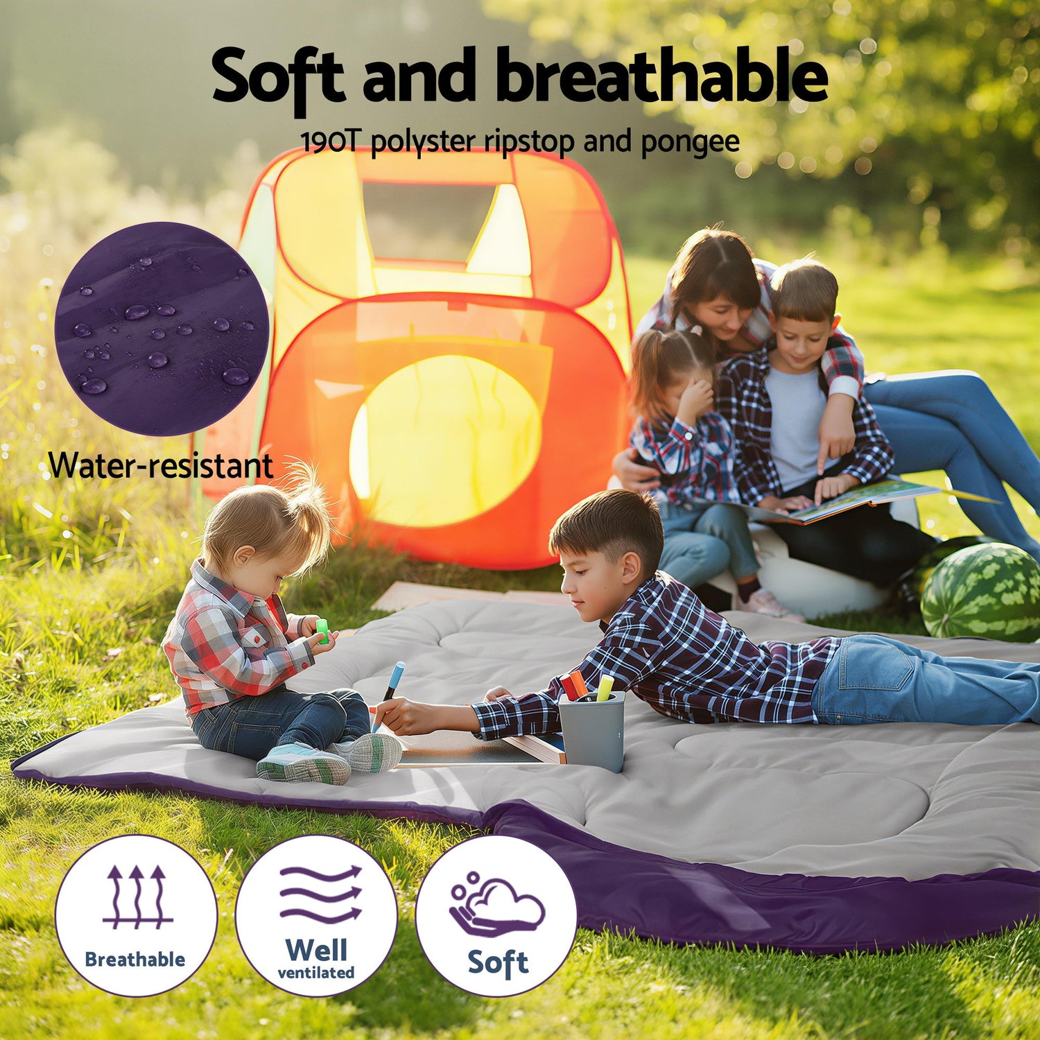 Weisshorn Sleeping Bag Single 213cm Thermal Camping Hiking Pink-Outdoor Recreation > Camping > Sleeping Bags-PEROZ Accessories