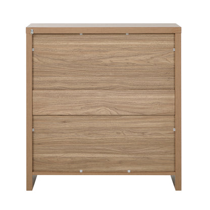 Oikiture Buffet Sideboard Rattan Storage Cabinet Kitchen Hallway Table-Sideboard-PEROZ Accessories