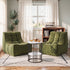 Artiss Sofa & Coffee Table Set Armless Chenille No Assembly Green White & Black-Furniture > Sofas > Sofas & Sofa Beds-PEROZ Accessories