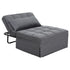Artiss Sofa Bed Lounge Convertible Ottoman 1 Seater Couch Recliner Linen Grey-Furniture > Living Room-PEROZ Accessories