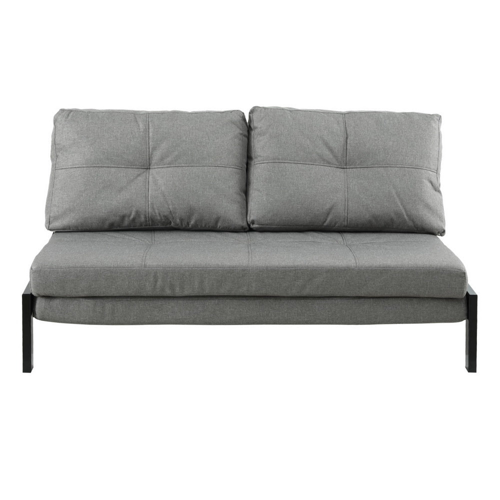 Artiss Sofa Bed 2 Seater Folding Convertible Couch Recliner Lounge Chair-Furniture &gt; Outdoor &gt; Outdoor Sofas &amp; Lounge Sets-PEROZ Accessories