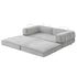 Artiss Convertible Folding Sofa Bed Grey-Furniture > Sofas > Sofas & Sofa Beds-PEROZ Accessories