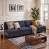 Artiss 4 Seater Modular Sofa Set Sectional Easy Assembly Dark Grey-Furniture > Sofas > Sofas & Sofa Beds-PEROZ Accessories