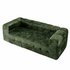 Artiss Comfort Boneless Sofa for Living Room Green Luxury Chenille-Furniture > Sofas > Sofas & Sofa Beds-PEROZ Accessories