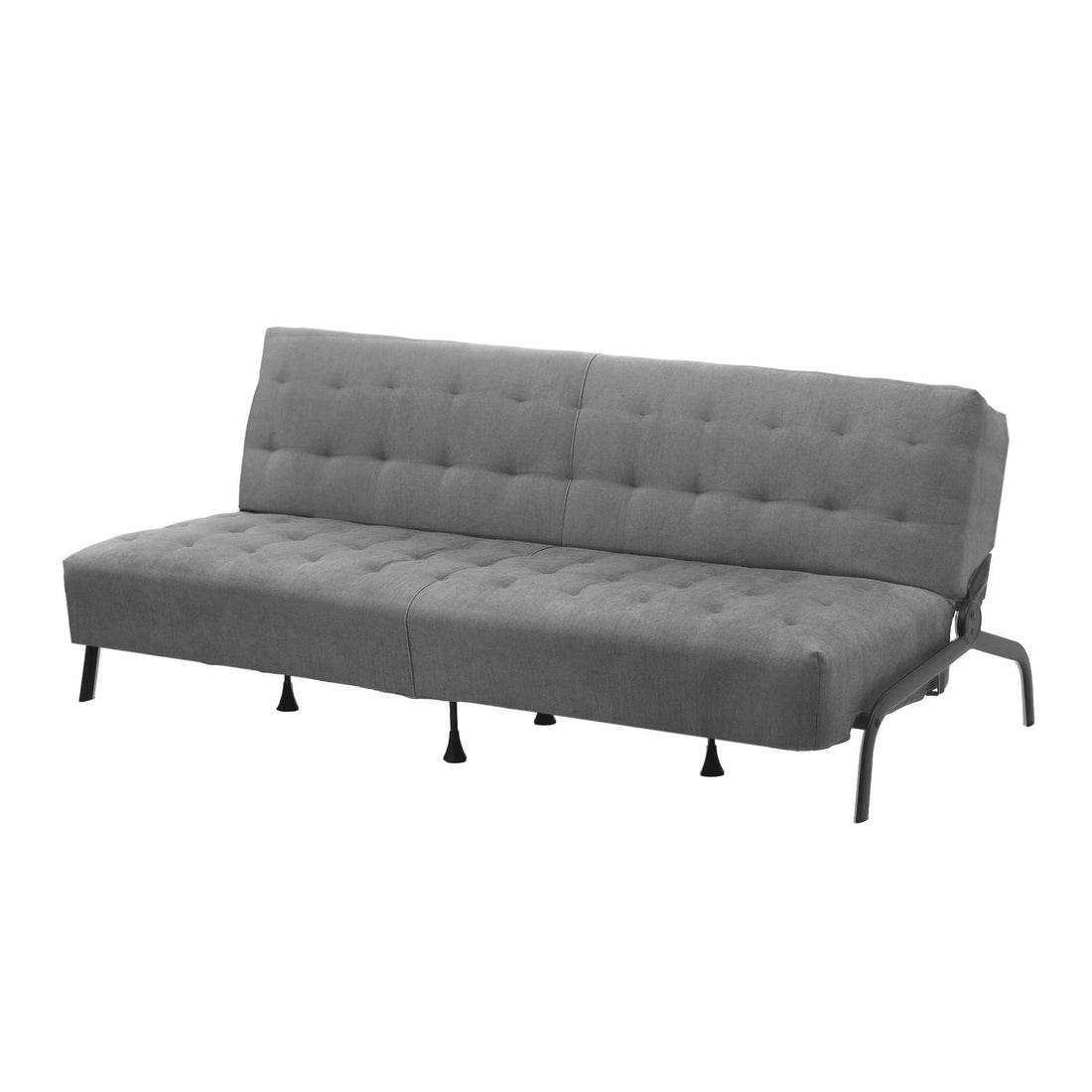 Artiss Sofa Bed, 1.9m 3-Seater Soft Innerspring Adjustable Couch Futon Chair for Apartment Dorm Living Room Office Study Bedroom, Grey-Furniture > Sofas > Sofas &amp; Sofa Beds-PEROZ Accessories