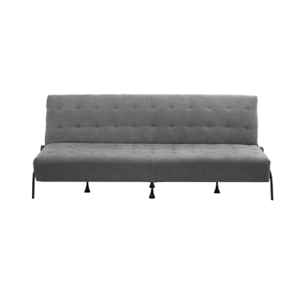 Artiss Sofa Bed, 1.9m 3-Seater Soft Innerspring Adjustable Couch Futon Chair for Apartment Dorm Living Room Office Study Bedroom, Grey-Furniture > Sofas > Sofas &amp; Sofa Beds-PEROZ Accessories