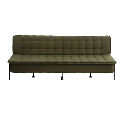 Artiss Sofa Bed, 1.9m 3-Seater Soft Innerspring Adjustable Couch Futon Chair for Apartment Dorm Living Room Office Study Bedroom, Green-Furniture > Sofas > Sofas &amp; Sofa Beds-PEROZ Accessories