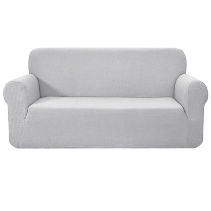 Artiss Sofa Cover Couch Covers 3 Seater High Stretch Grey-Furniture > Sofas-PEROZ Accessories